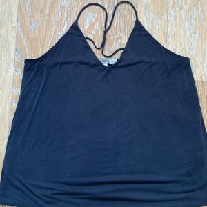 Grey Strapped Tank Top